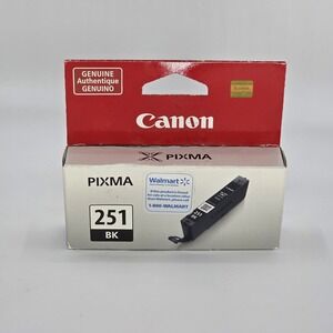 Canon CLI-251 Ink Tank Black 6513B001 Noir Printer Ink New Sealed